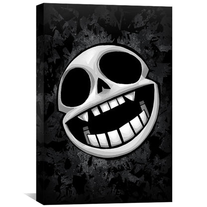Rynx | Gorillaz Skull Canvas