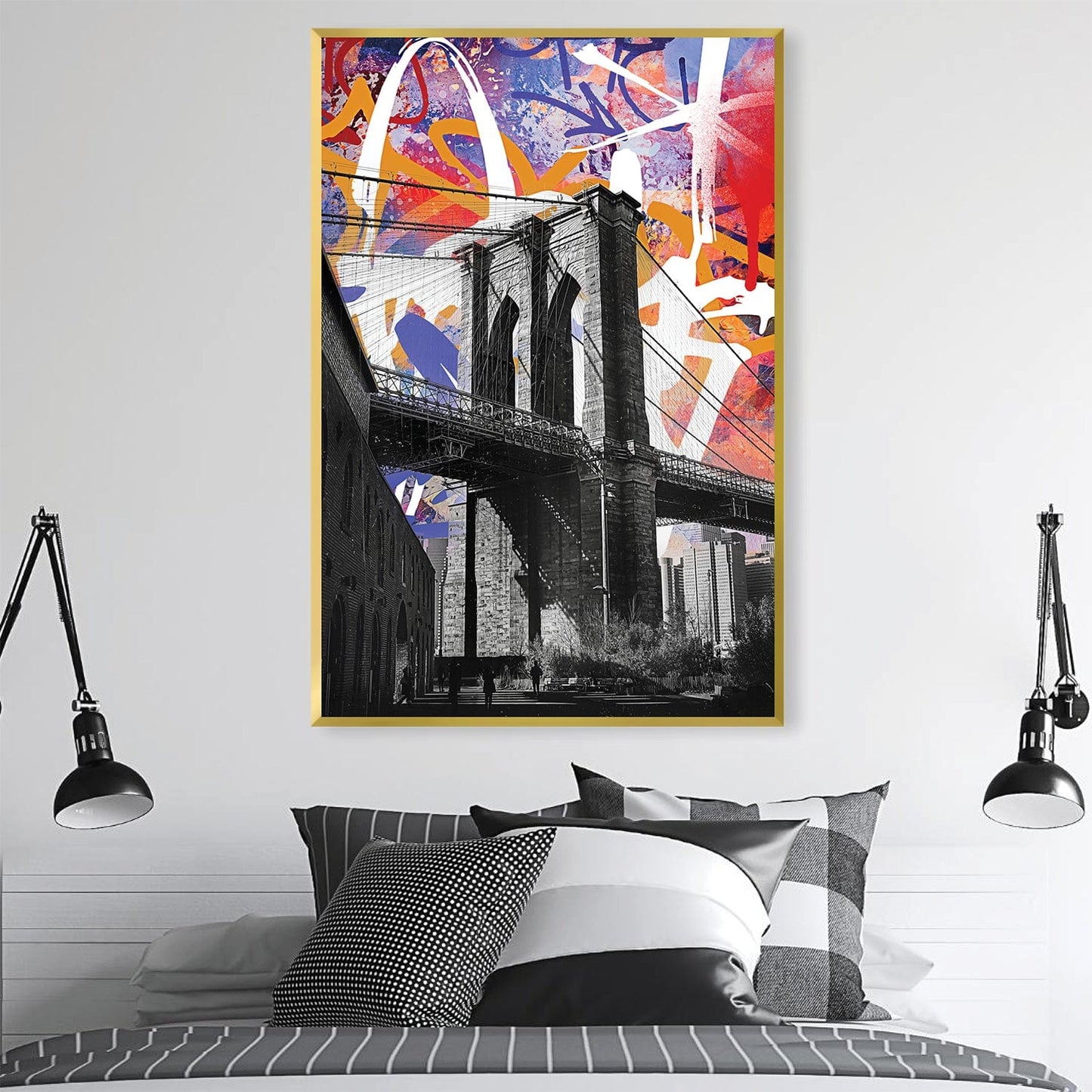 Rynx | Graffiti Bridge Canvas