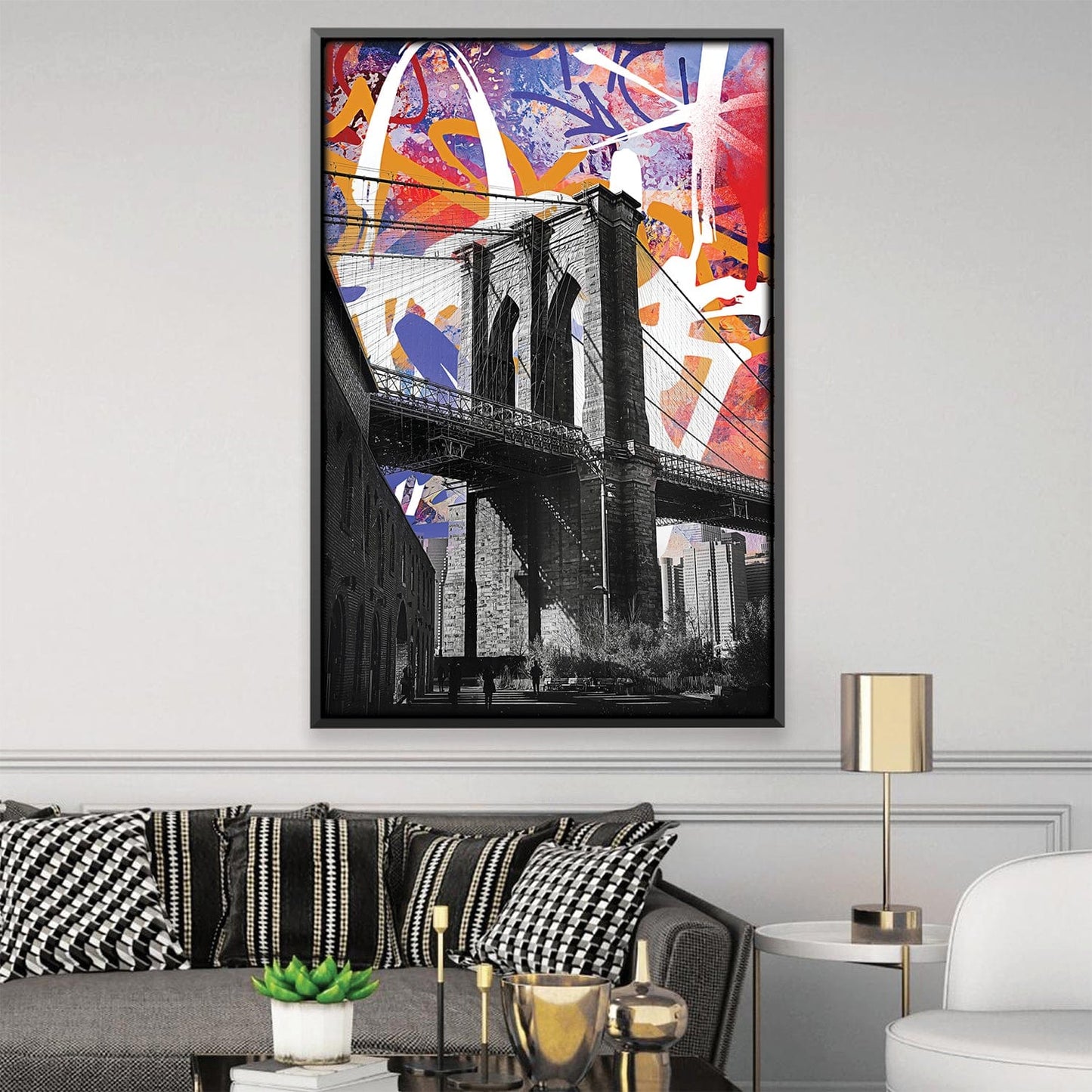 Rynx | Graffiti Bridge Canvas