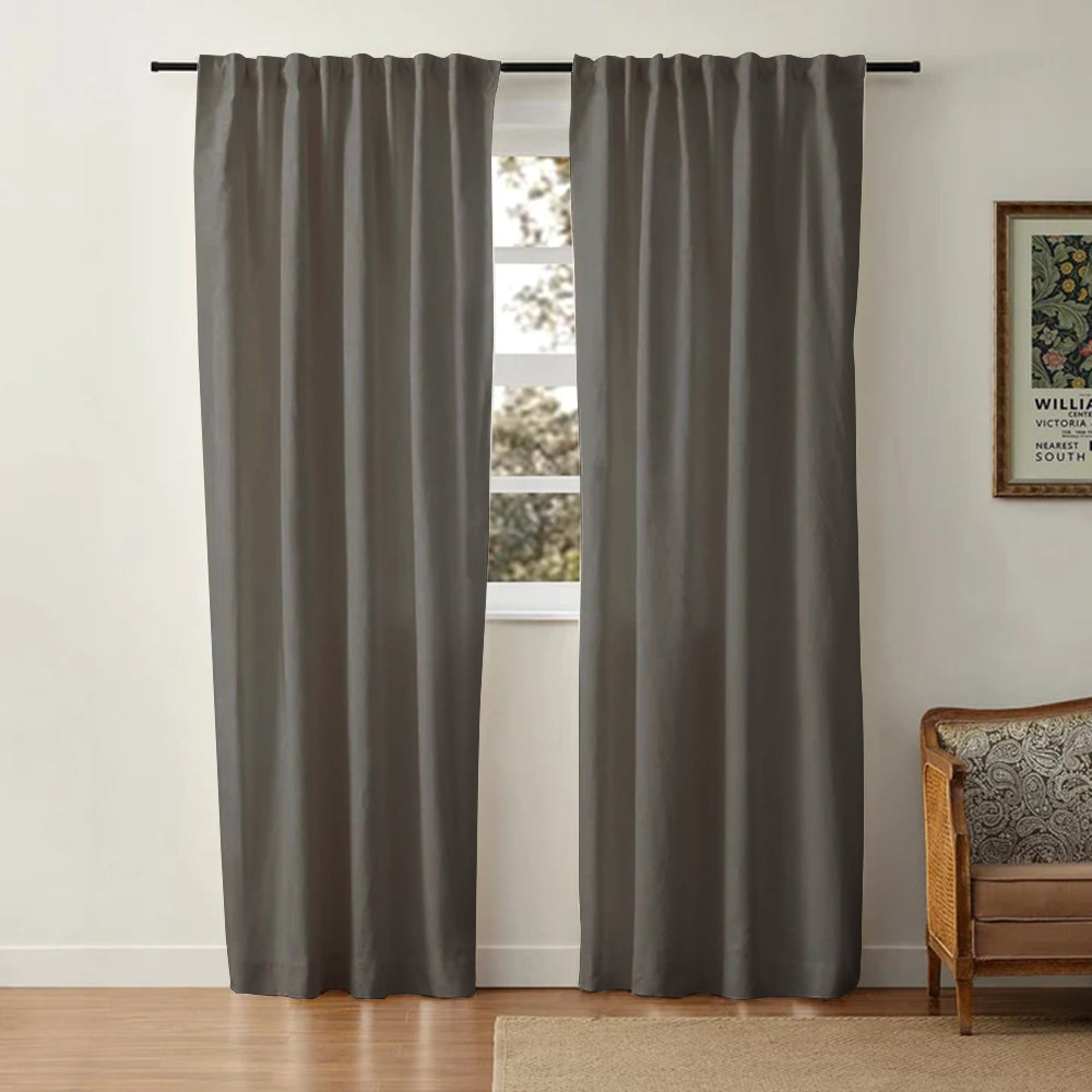 Rynx | Aira - Linen-Cotton Curtain with Soft Fabric