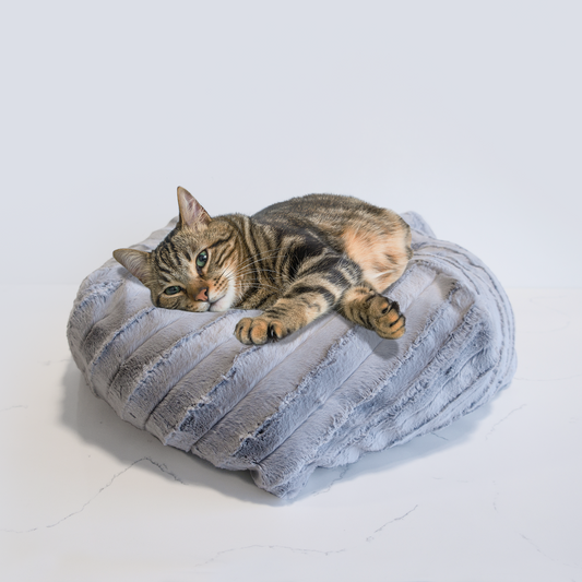 Rynx | Sloth Gray Luxury Puff Cat Bed