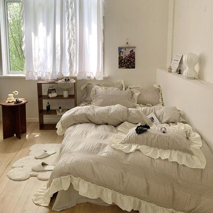 Rynx Princesscore Soft Ruffled Bedding Set