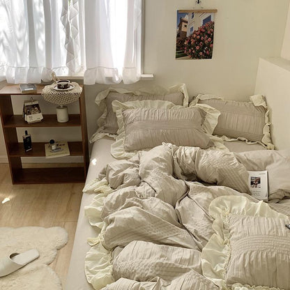 Rynx Princesscore Soft Ruffled Bedding Set