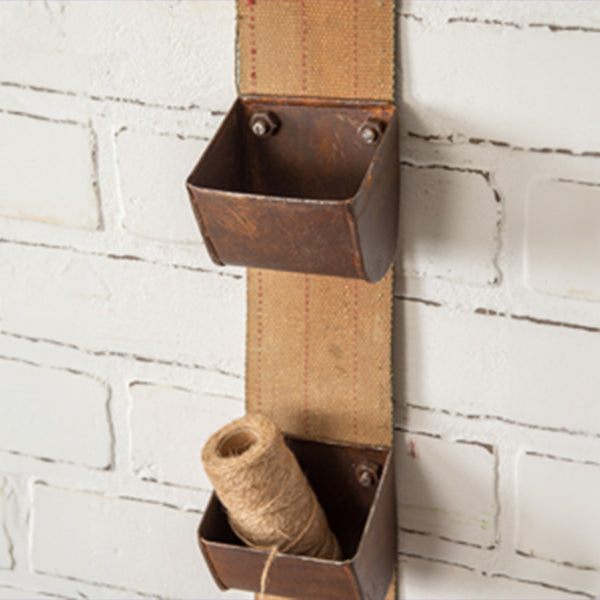 Rynx | Rustic Hanging Utility Wall Organizer