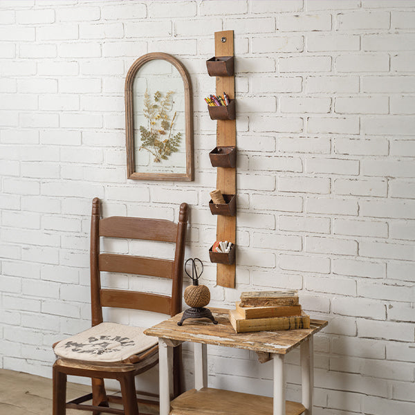 Rynx | Rustic Hanging Utility Wall Organizer
