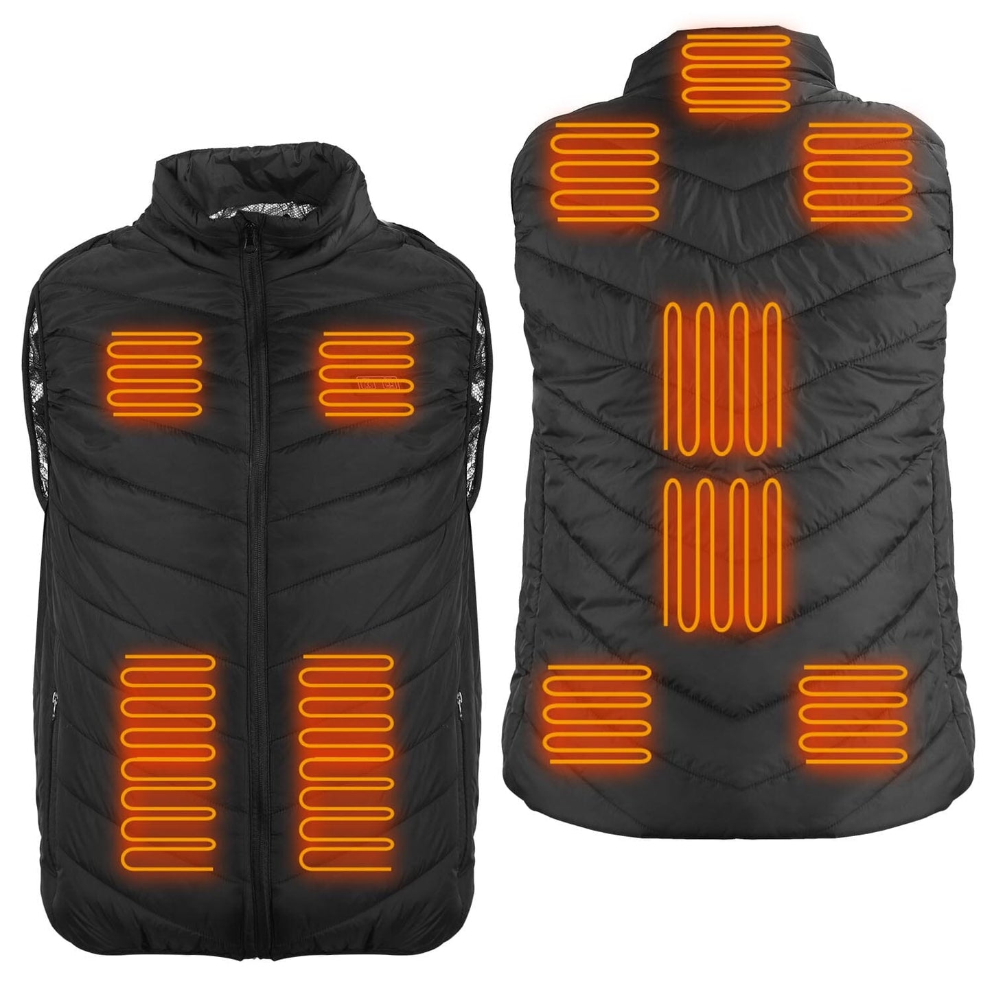 Rynx | Heated vest electric USB jacket with 3 temperature levels