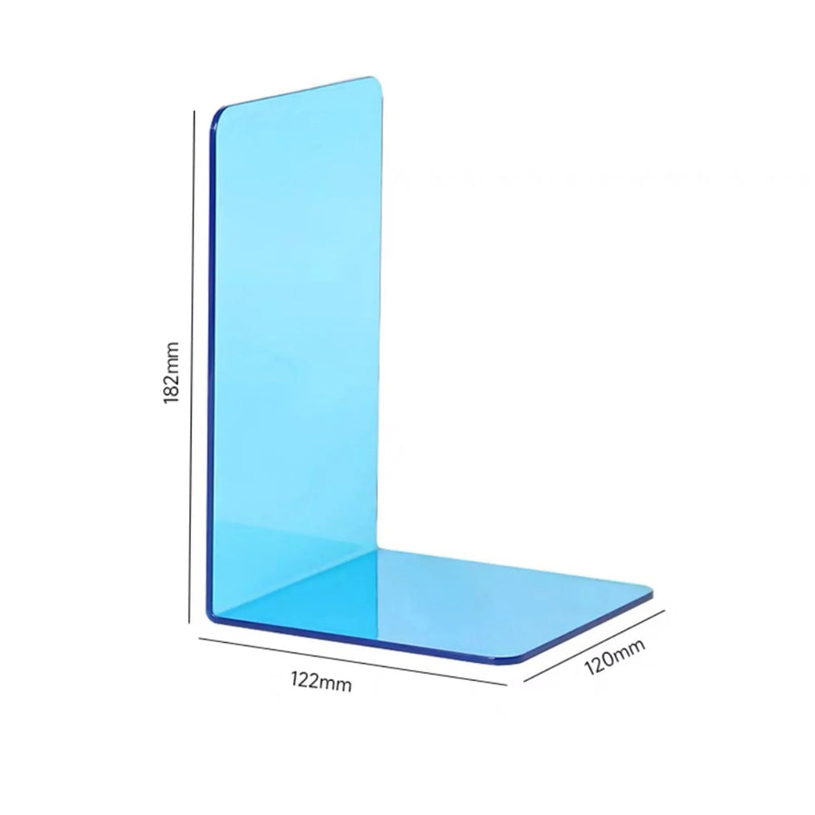 Rynx | ElegantStack - Clear Acrylic Bookends Organizer