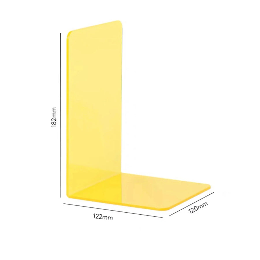Rynx | ElegantStack - Clear Acrylic Bookends Organizer