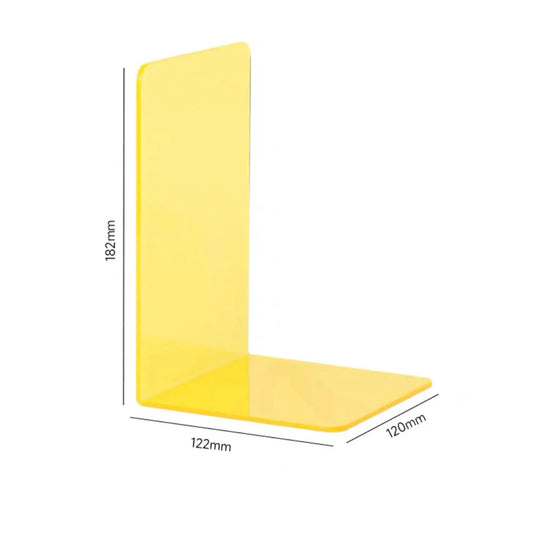 Rynx | ElegantStack - Clear Acrylic Bookends Organizer