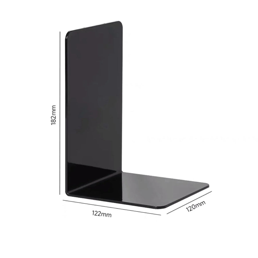 Rynx | ElegantStack - Clear Acrylic Bookends Organizer