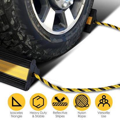 Rynx | Heavy-duty Rubber Wheel Chocks