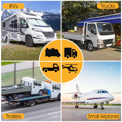 Rynx | Heavy-duty Rubber Wheel Chocks