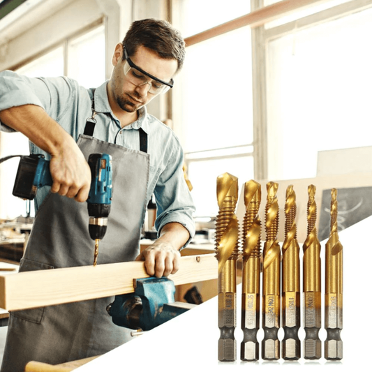 Rynx | Powerdrill Set - Threaded Rod Bits