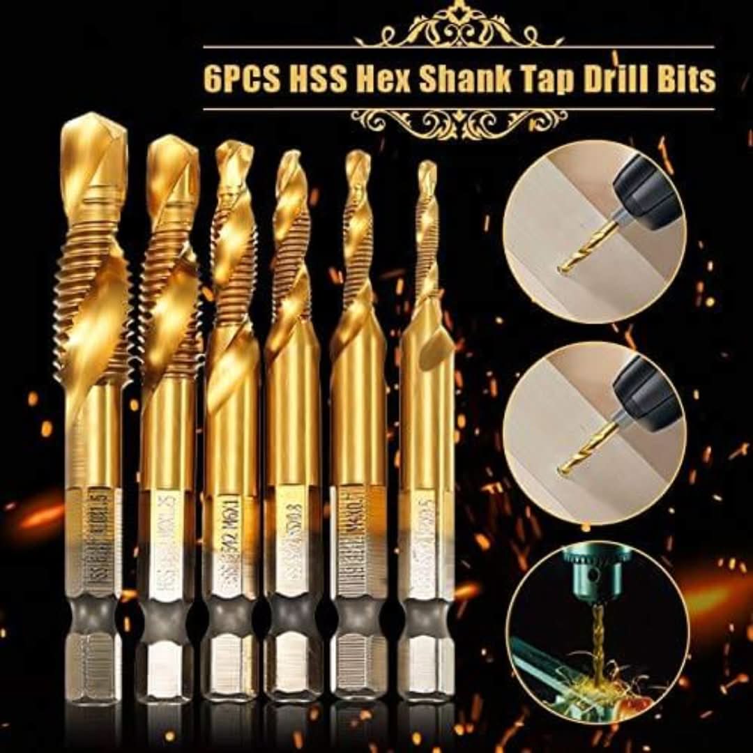 Rynx | Powerdrill Set - Threaded Rod Bits