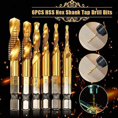 Rynx | Powerdrill Set - Threaded Rod Bits