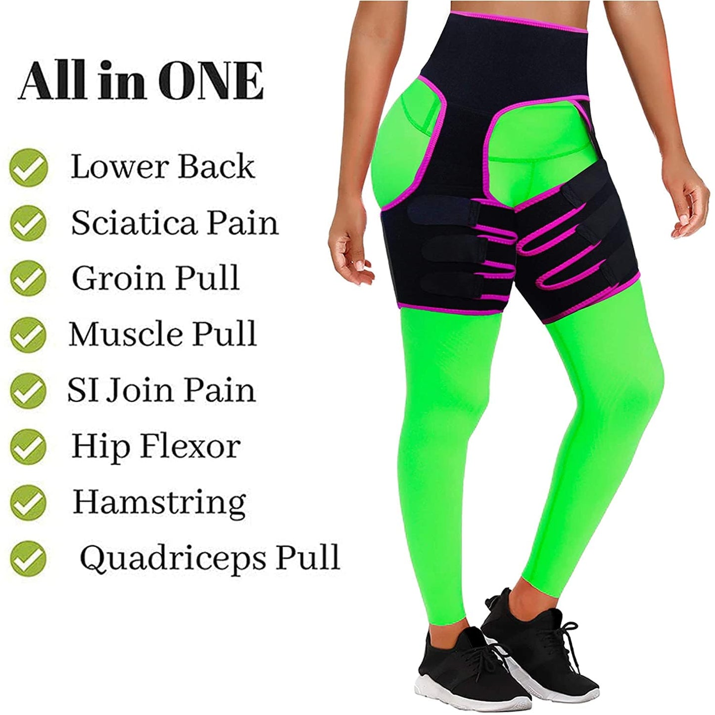 RYNX | Sciatica Pain Relief Thigh Band Compression Band
