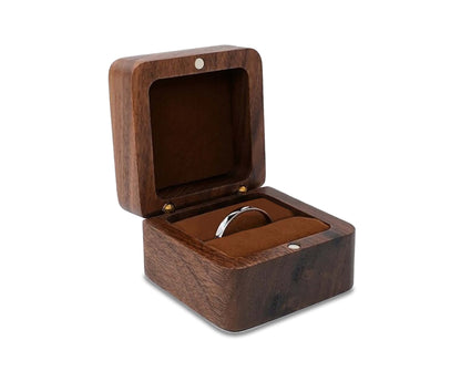 Rynx | Wooden boxes | Wooden jewelry box, wedding ring box, earring rings
