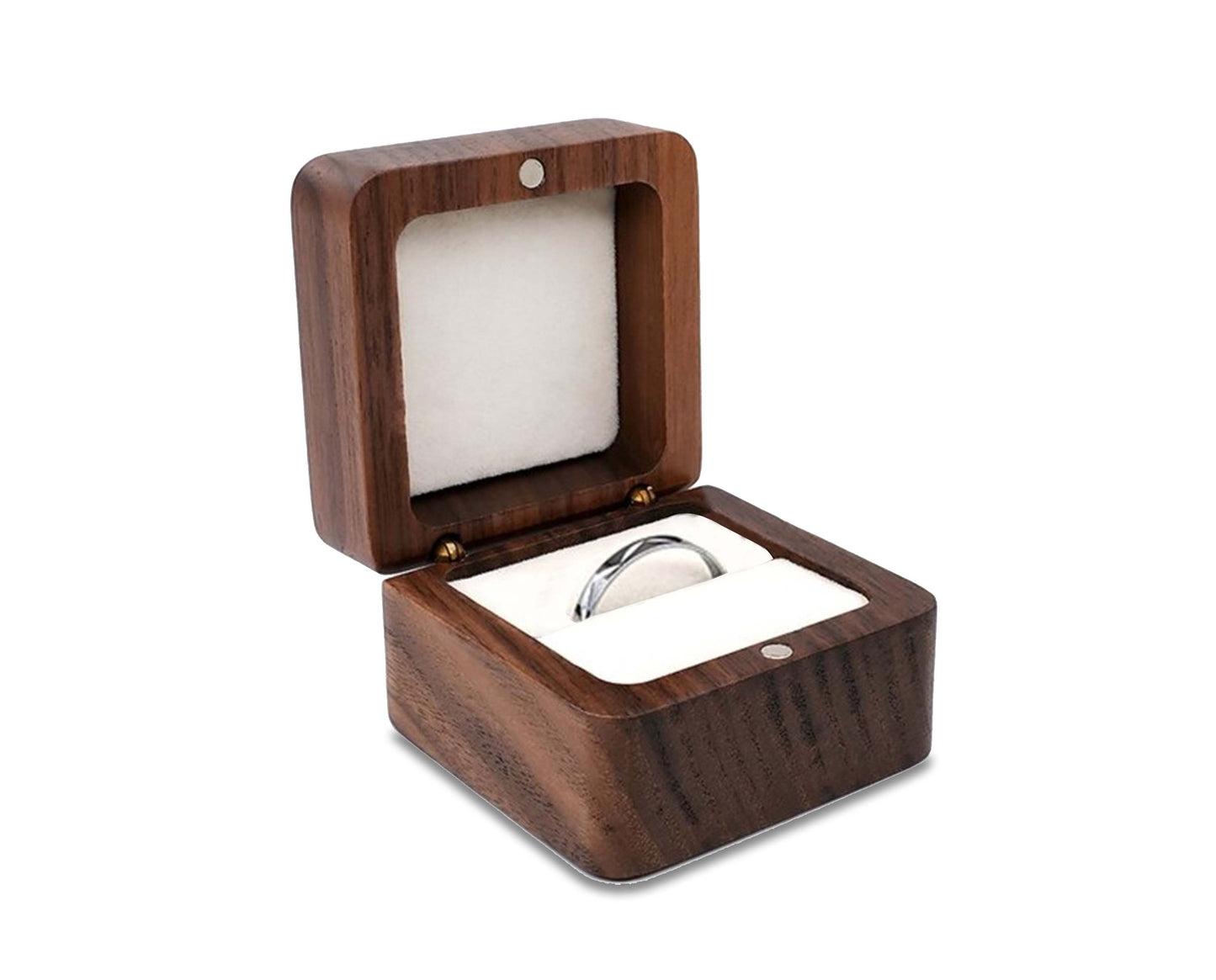 Rynx | Wooden boxes | Wooden jewelry box, wedding ring box, earring rings