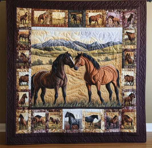 Rynx | Horse Into The Wilderness Quilt