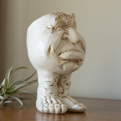Rynx | FunnyFace Character Plant Pots | Funny Flower Pots with Personality | Indoor & Outdoor Decor