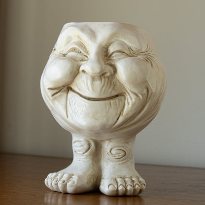 Rynx | FunnyFace Character Plant Pots | Funny Flower Pots with Personality | Indoor & Outdoor Decor