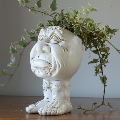 Rynx | FunnyFace Character Plant Pots | Funny Flower Pots with Personality | Indoor & Outdoor Decor