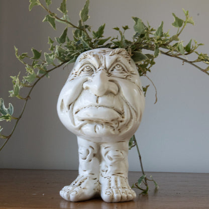 Rynx | FunnyFace Character Plant Pots | Funny Flower Pots with Personality | Indoor & Outdoor Decor