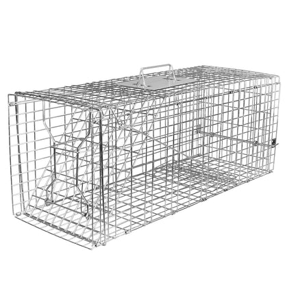 Rynx | Human Fang and Release Live Animal Collapsible Galvanized Wire Basket