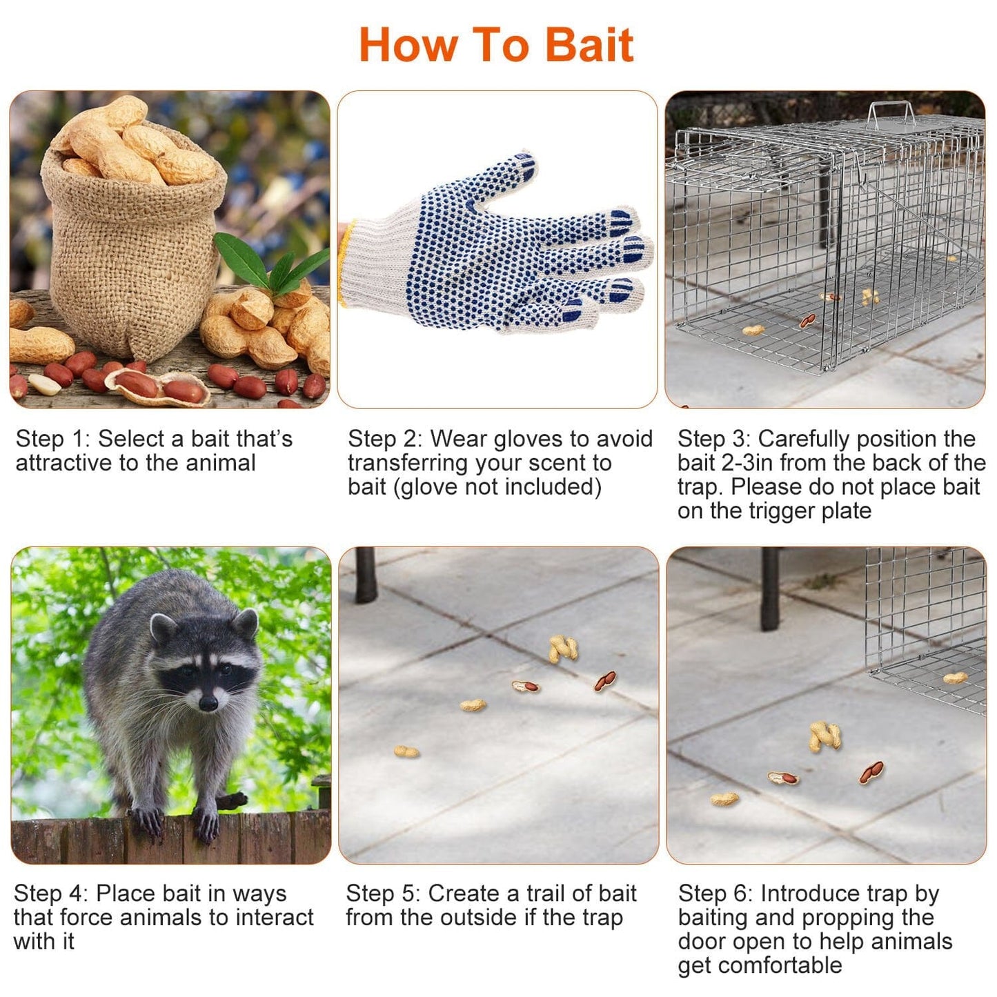 Rynx | Human Fang and Release Live Animal Collapsible Galvanized Wire Basket