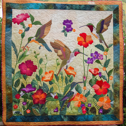 Rynx | Hummingbird Quilted Blanket