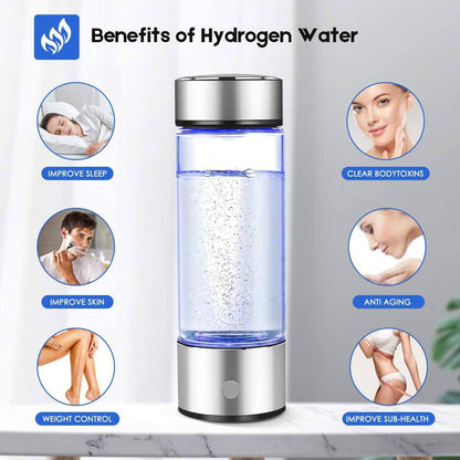 Rynx | Hydrogen Water Bottle Generator with Inhalator Adapter