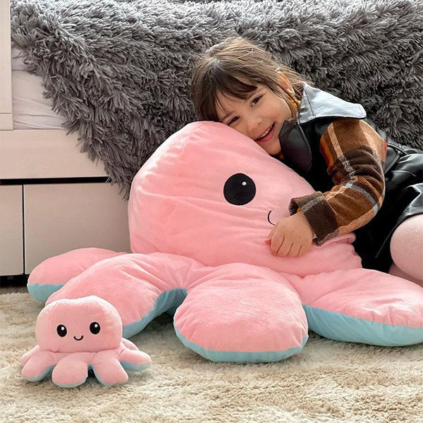 Rynx | Snugglebuddy - Cute Plush Octopus - Perfect Cuddle Toy For Kids