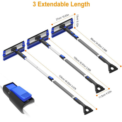 Rynx | Ice Scraper Expandable Telescopic Snow Remover
