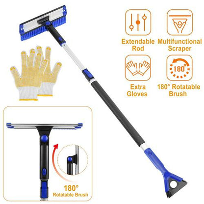 Rynx | Ice Scraper Expandable Telescopic Snow Remover