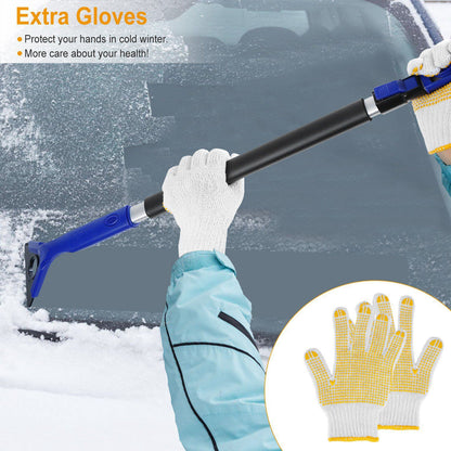 Rynx | Ice Scraper Expandable Telescopic Snow Remover