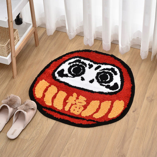 Rynx | Cute red Bodhidharma bath mat
