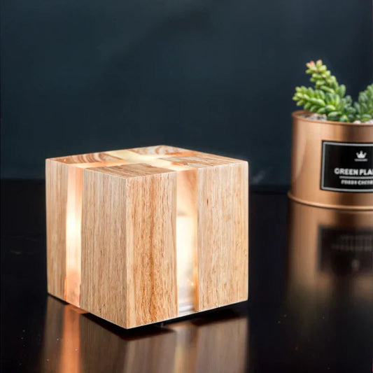 Rynx | CrackLumen - Unique rustic cracked table lamp