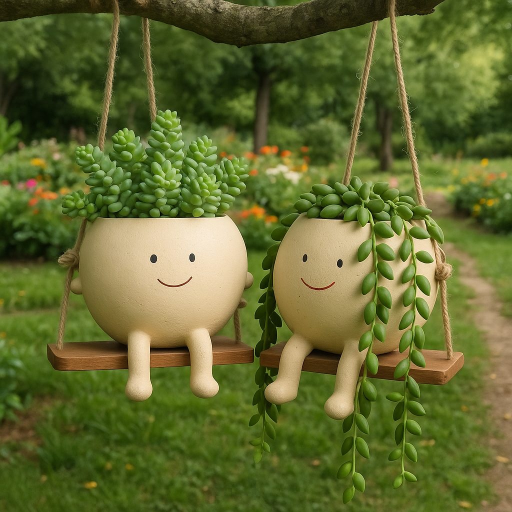 Rynx | Happy Buddy Hanging Plant Pot