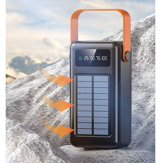 Rynx | Last discharge solar power bank 50000mah