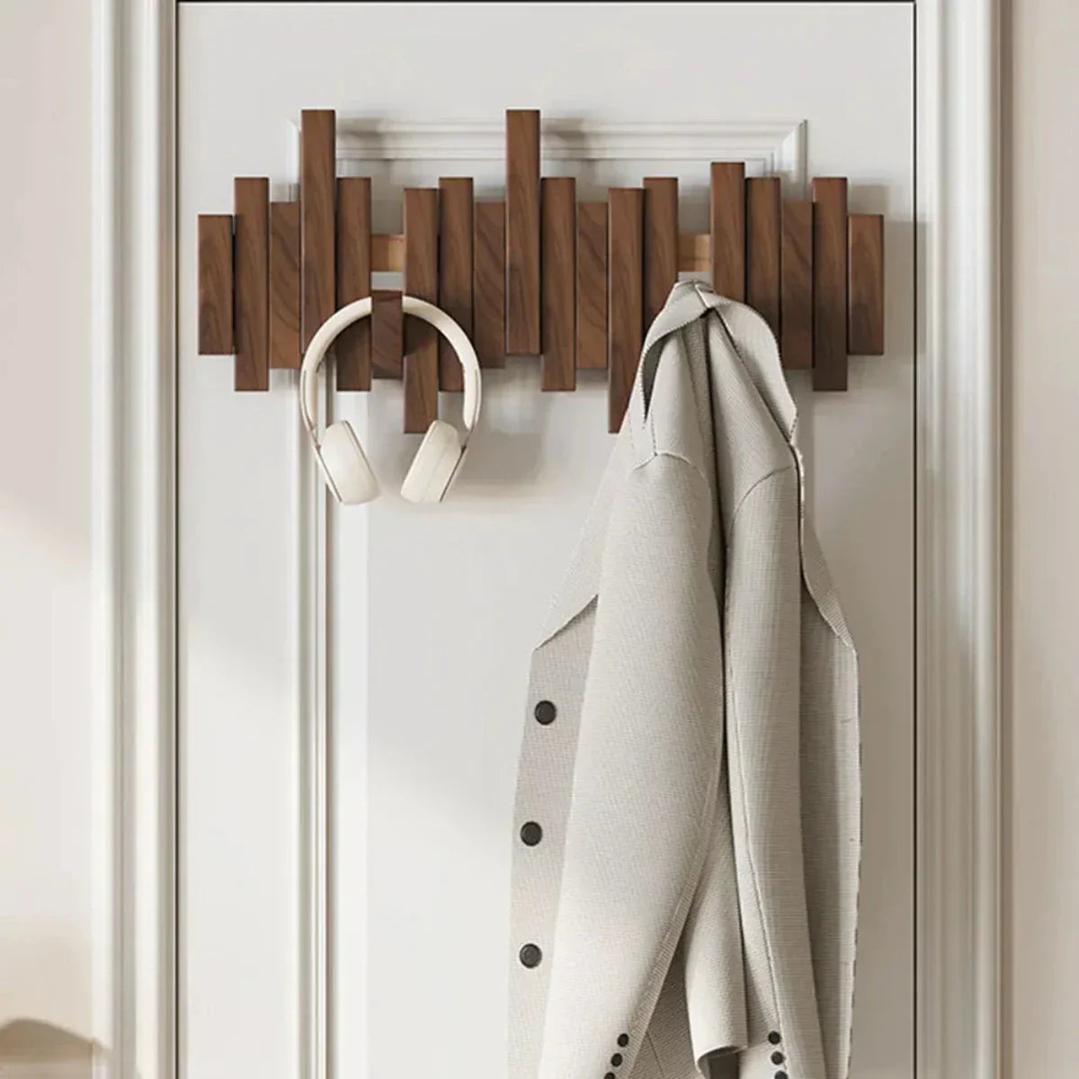 RYNX | Piano Wall Clock In Wood – Practical And Elegant For Organizing Your Entryway