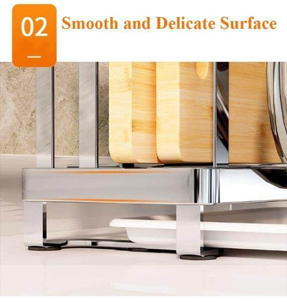 Rynx | Stainless Steel Kitchen Utensils Organizer Drying Rack