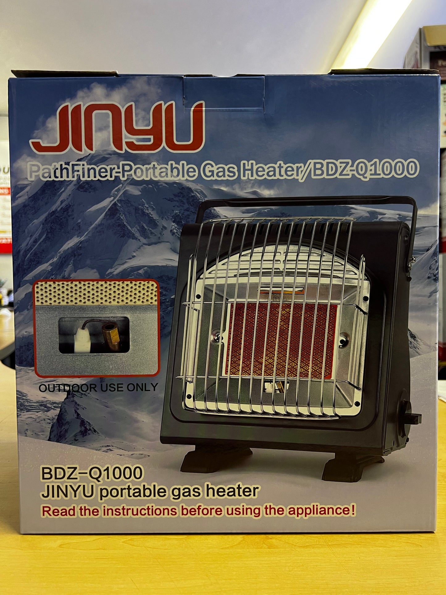 Rynx | Heater Outdoor Standing Including FREE Canister