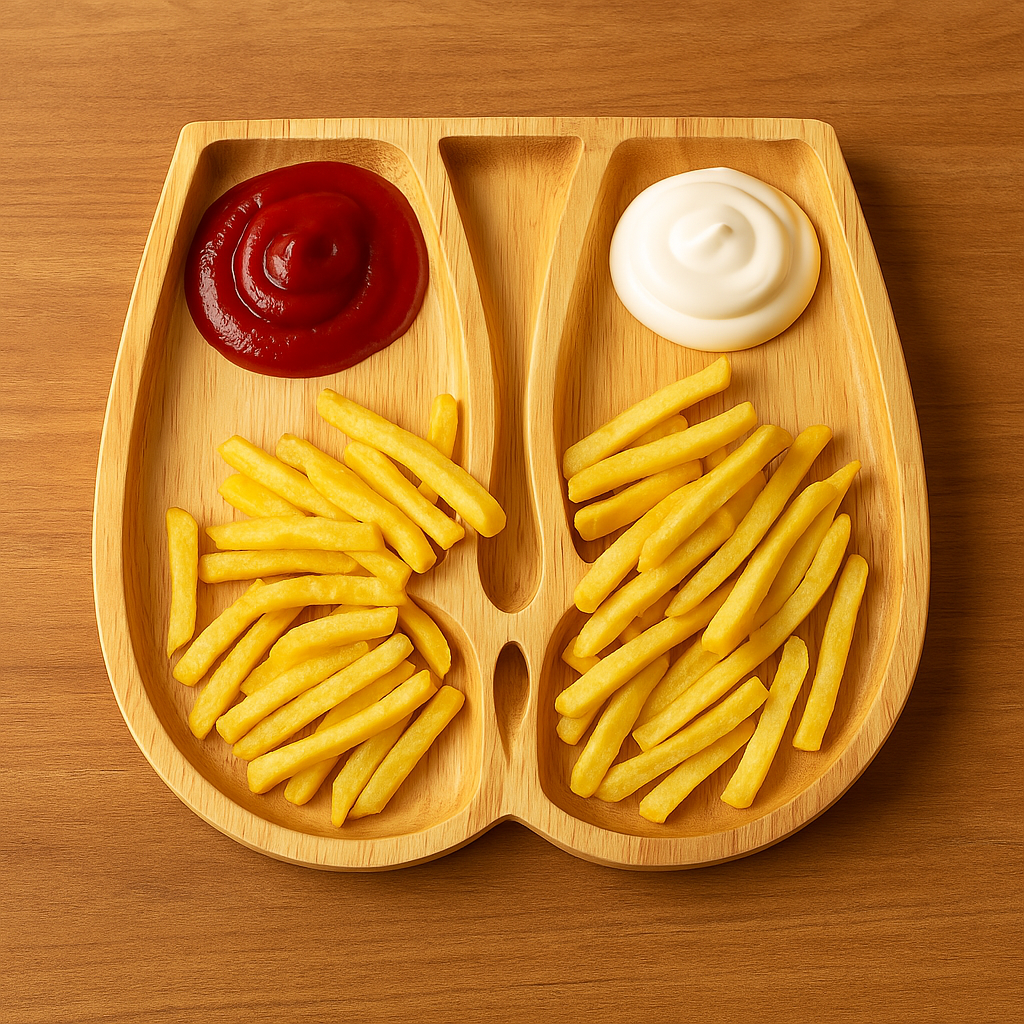 Rynx | Unique Adult-Themed Party Butt Shaped Snack Tray