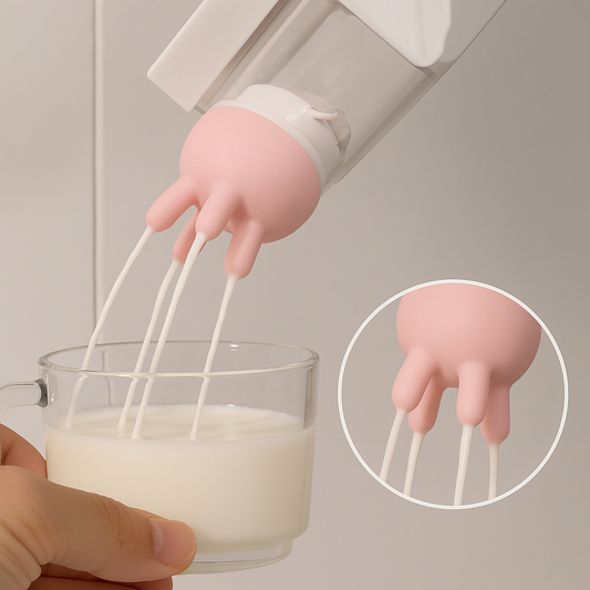 Rynx | Spill Prevention Reusable Cow Milk Pourer Lids