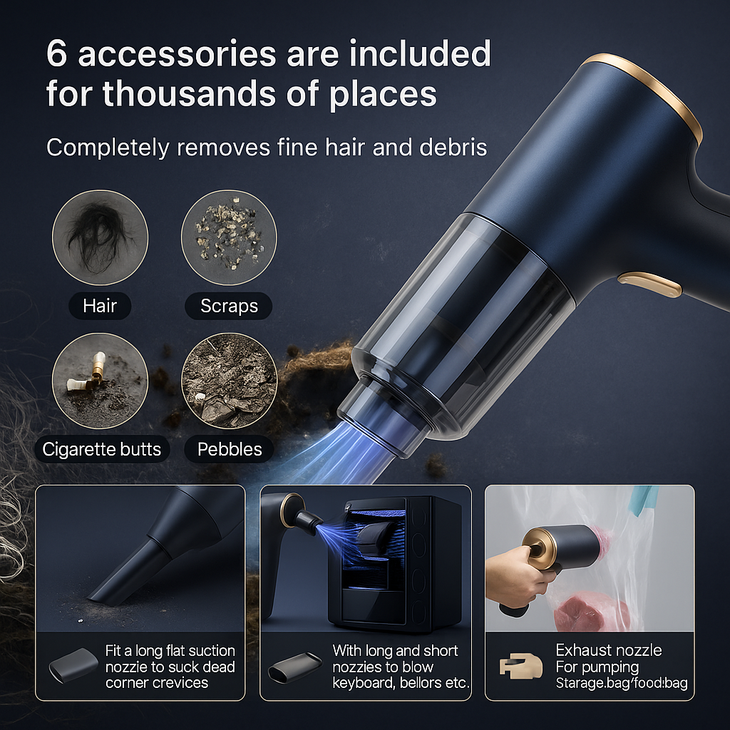 Rynx | Hyper Clean Wireless Portable Vacuum Cleaner