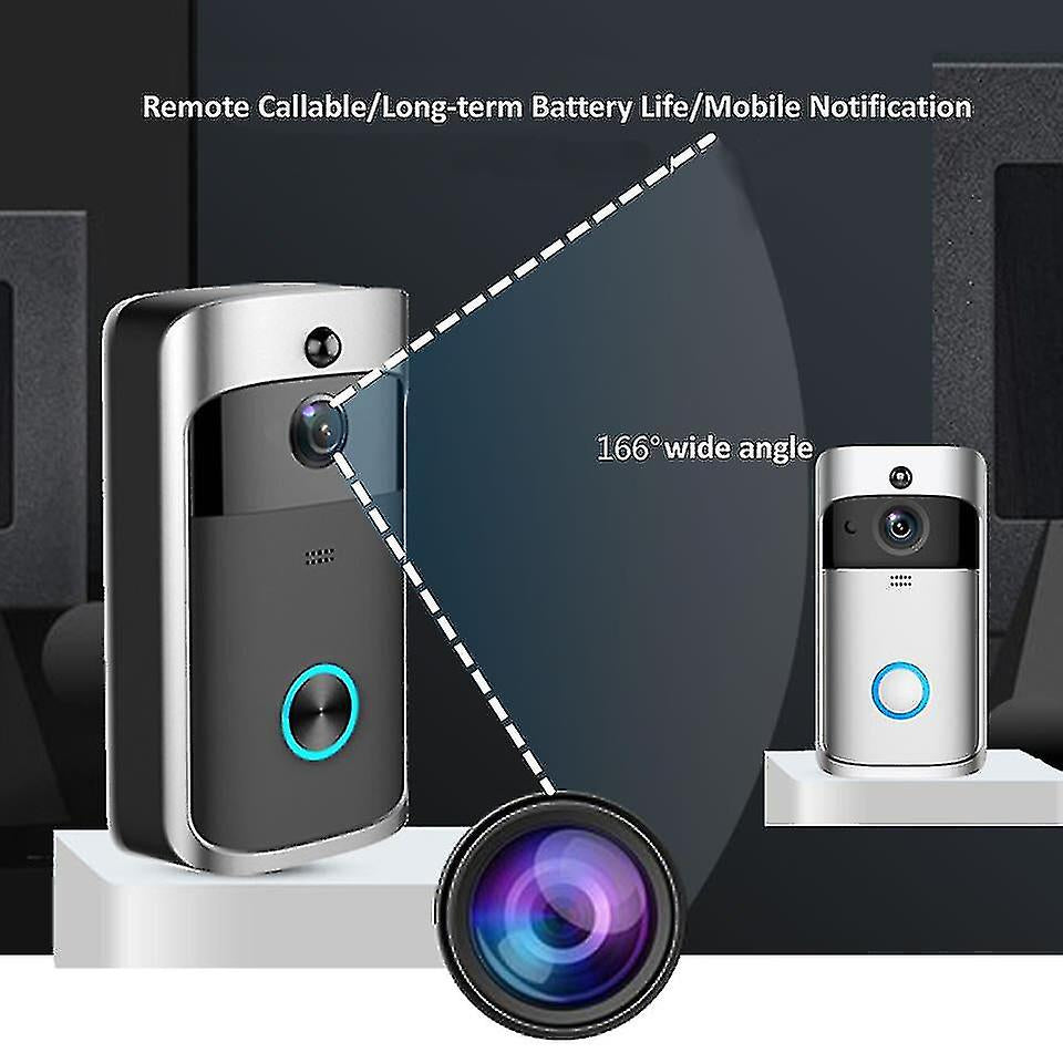 Rynx | Smart Doorbell Camera Wifi Wireless Call Intercom Video Eye For Apartments Doorbell For Phone Home Security Cameras