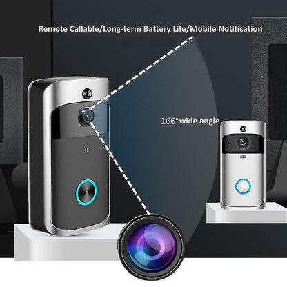 Rynx | Smart Doorbell Camera Wifi Wireless Call Intercom Video Eye For Apartments Doorbell For Phone Home Security Cameras