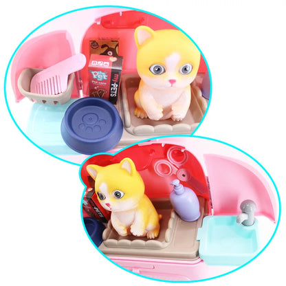 Rynx | Pet Paradise - Portable Pet Grooming Kit - For Kids - Play And Learn