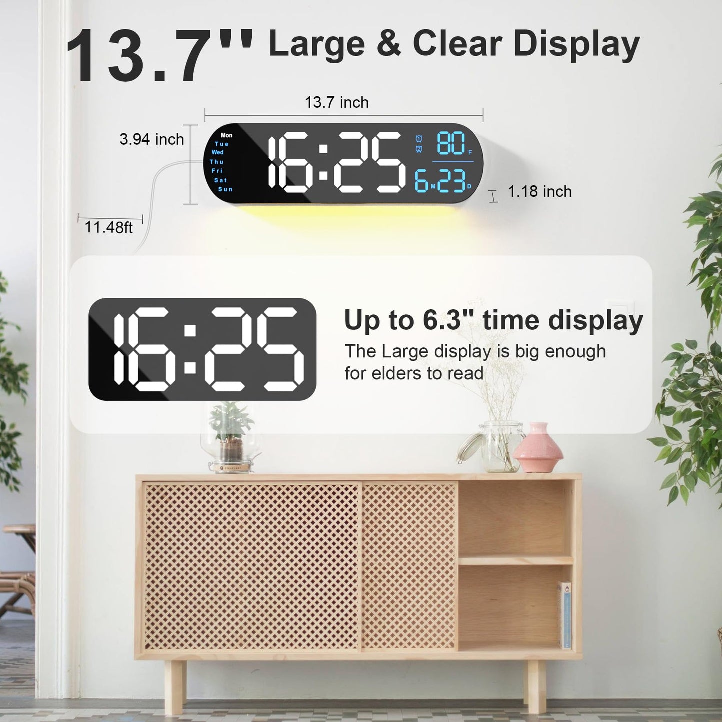 Rynx | Multi Functional LED Display Watch
