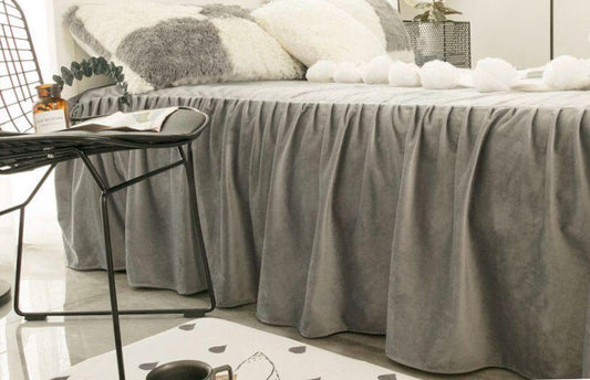 Rynx | Velvet Fleece Bed Skirt